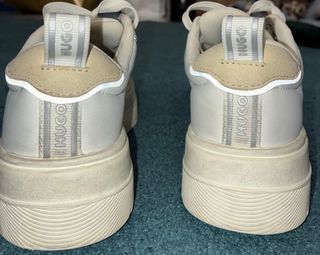 Tênis Hugo Boss Branco e Bege