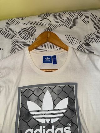 Camiseta Adidas Talla M Blanca