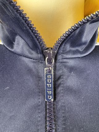 Chaqueta Deportiva Adidas Vintage Azul/Amarillo