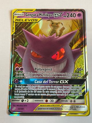 Pokémon Team Up Incompleta Gengar GX