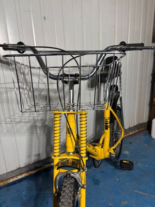 GAC Motoretta 2 Bicicleta Amarilla