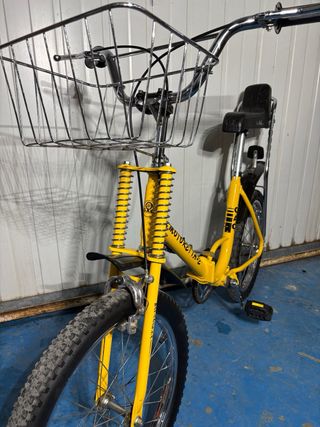 GAC Motoretta 2 Bicicleta Amarilla