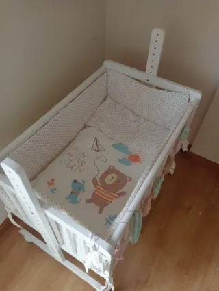 Mini Cuna Colecho Madera