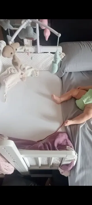 Mini Cuna Colecho Madera