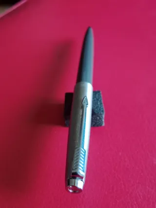 Wooww!!! Bolígrafo Parker Vintage Gris Años 70s