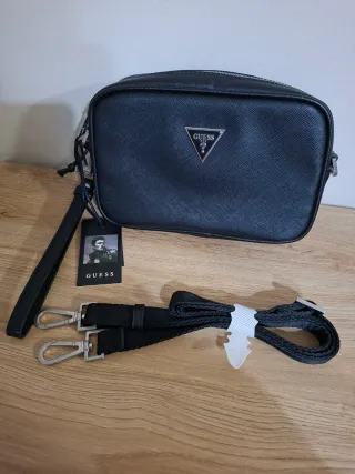 Pochette Guess uomo nera