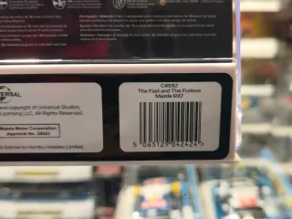 Scalextric C4592 Mazda RX7 Toretto