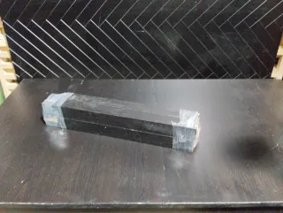 Tavolo estensibile nero/marrone Ikea