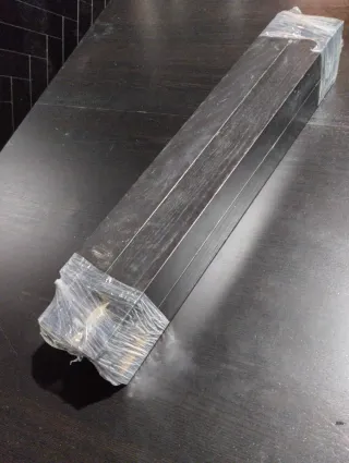 Tavolo estensibile nero/marrone Ikea