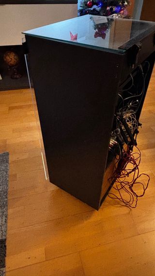 Equipo musica Hifi Akai 60W,Mueble, altavoces 100W