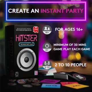 Hitster - The Music Party Game (UK Edition)