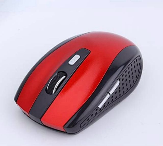 Ratón Gaming Inalámbrico Rojo