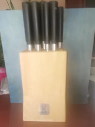 Lote Cuchillos Japoneses + Tacoma