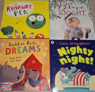 Varios libros en ingles infantiles