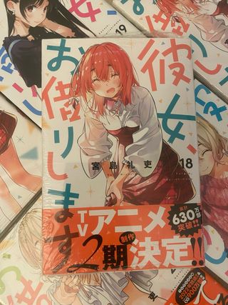 rent a girlfriend 18 giapponese