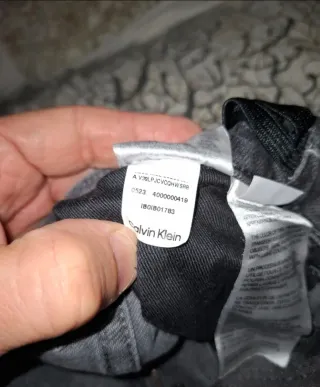 Jeans ragazzo Calvin Klein grigi