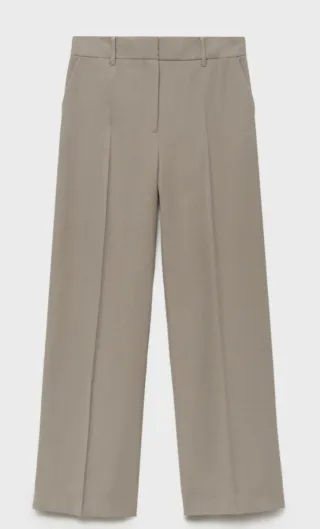 Pantalón wideleg con pinzas