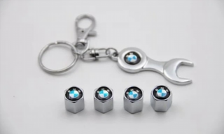 TAPONES ANTIRROBO + LLAVERO BMW V&Aacute;LVU m_69