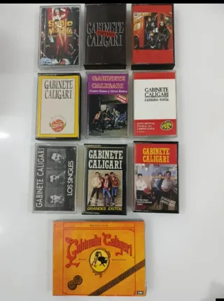 11 GABINETE CALIGARI Cintas Cassettes ELIGE