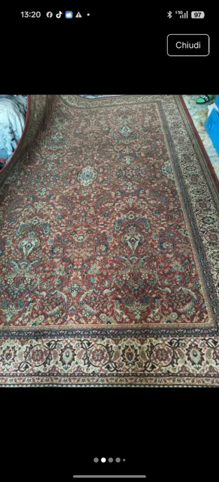 Splendido tappeto Persiano originale proveniente