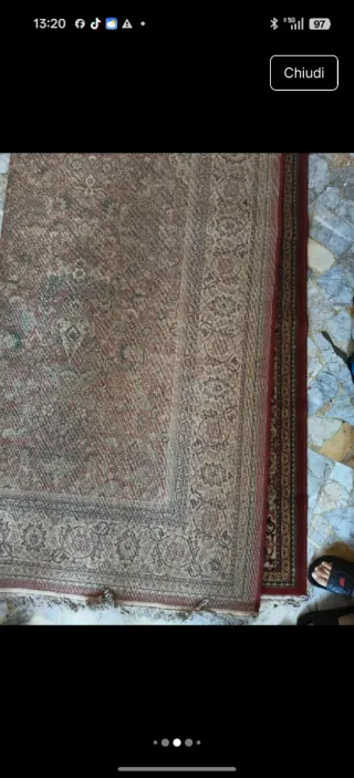 Splendido tappeto Persiano originale proveniente