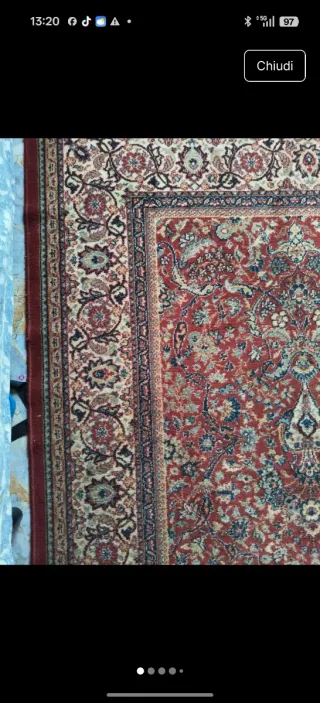 Splendido tappeto Persiano originale proveniente