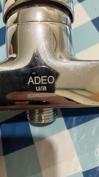 Grifo ADEO Metal Plateado