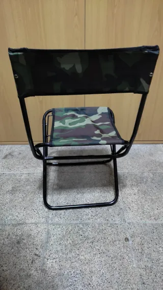 Silla plegable para pesca.