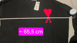 Sweatshirt / Camisola Ami Paris Azul Tam XL