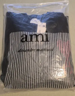 Sweatshirt / Camisola Ami Paris Azul Tam XL