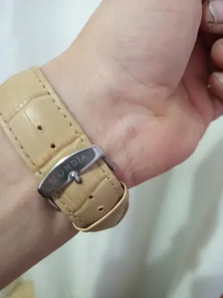 Mondia Cronógrafo NOS Beige/Plata