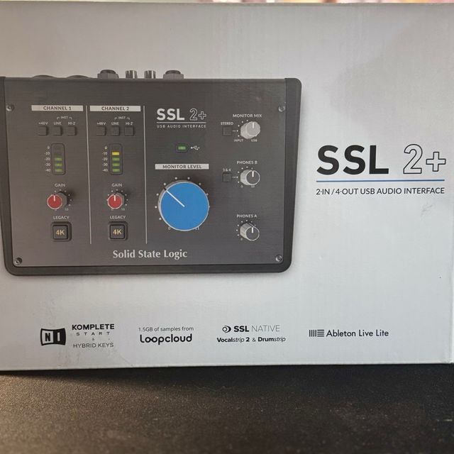 SSL 2+ Interfaz de Audio USB