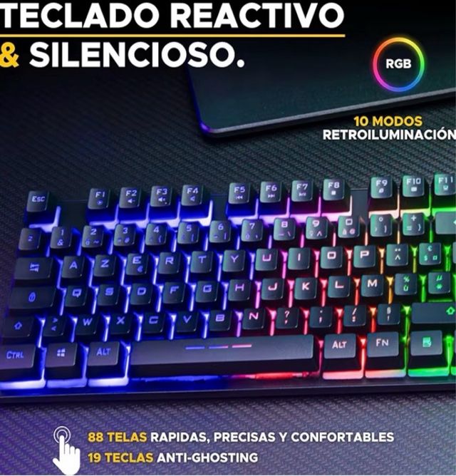 COMBO TECLADO Y RATÓN THE G-LAB OXYGEN EX