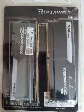 2x 16GB DDR4 G.Skill Trident Z RGB RAM 32gb