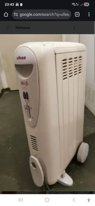 Radiador Ufesa Bravo