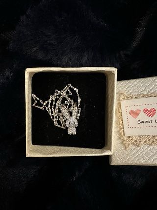 Colgante Conejo Plata Italiana Circonita