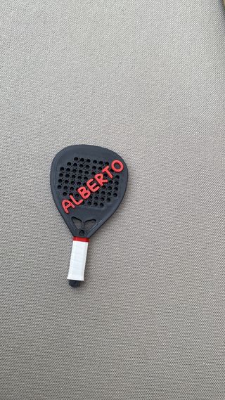 Llavero pala pádel personalizada