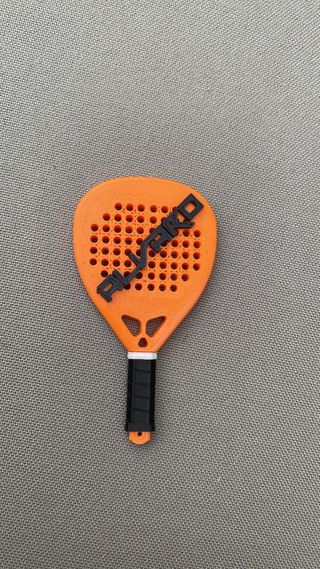 Llavero pala pádel personalizada