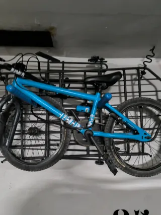 Bicicleta BMX Trial Decathlon Azul