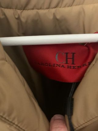 Chaqueta Carolina Herrera Marrón y Dorada