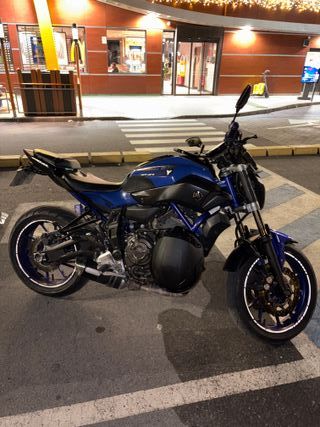 Yamaha MT-07 Azul