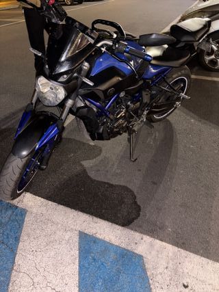 Yamaha MT-07 Azul