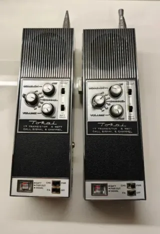 Walkie Talkie Vintage Tokai 2 Unidades