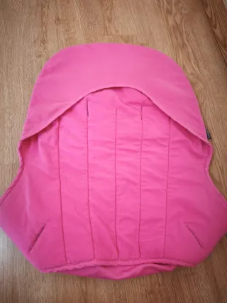 Funda polar Bugaboo Camaleon rosa + cubrepies