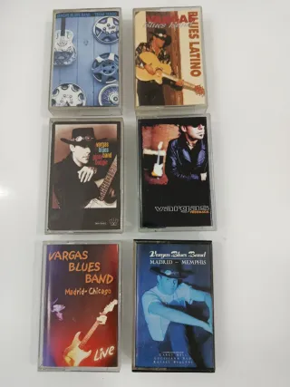6 Vargas Blues Band Cintas Cassettes Elige