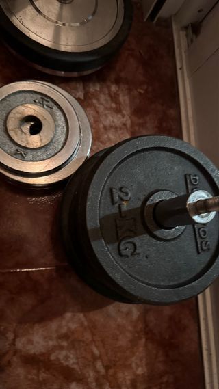 Discos de pesas para musculación