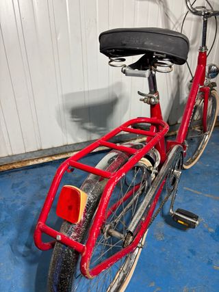 Bici Clásica Derbi Rabasa Roja