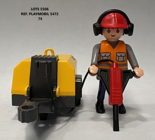 Lote 5506 Playmobil Ref. 5472 Martillo neumático
