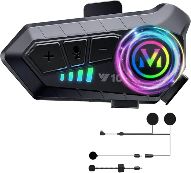 Auricolare Bluetooth per Casco Moto Y10