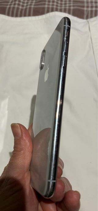 iPhone Apple Gris Plata  iPhone X Pro Max